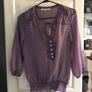 Purple blouse